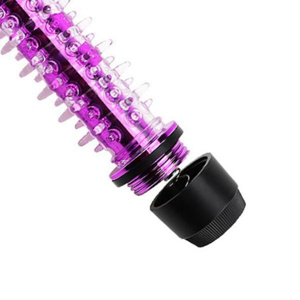 Dildo Vibrator For Women Dotted Ribbed Barbed Penis Av Stick Vibrating G Spot Clitoris Stimulator Masturbation Sex Product