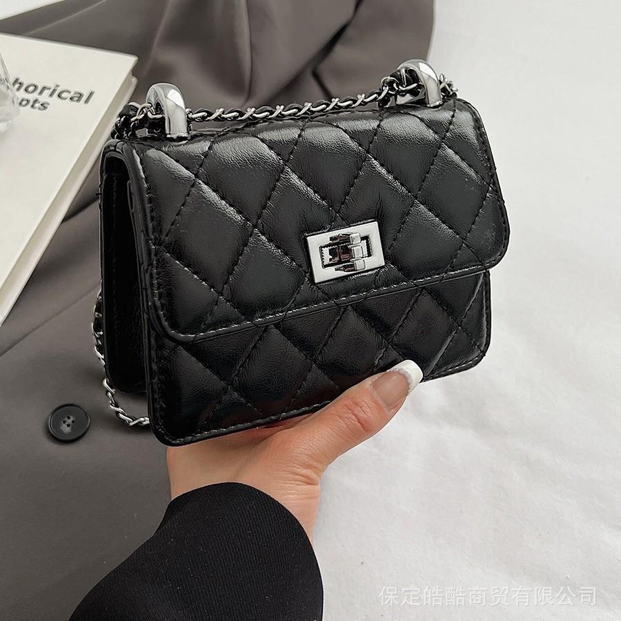 IELGY Модная сумка-мессенджер с цепочкой из бриллиантов на плечо — фото 3