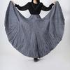 Women Skirt Skirt Elastic High Waist Maxi Pleated Dance Skirt Party