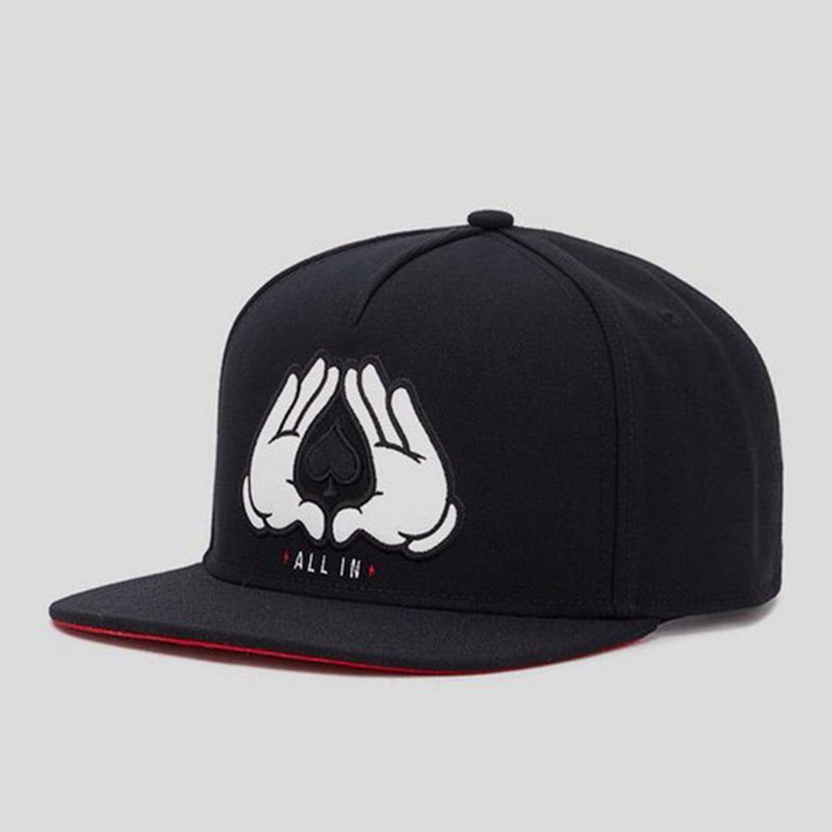 Hands Cartoon Anime Hip Hop Adult Hat Sports Riding Flat Edge Hat Black Fashion Hair чёрный