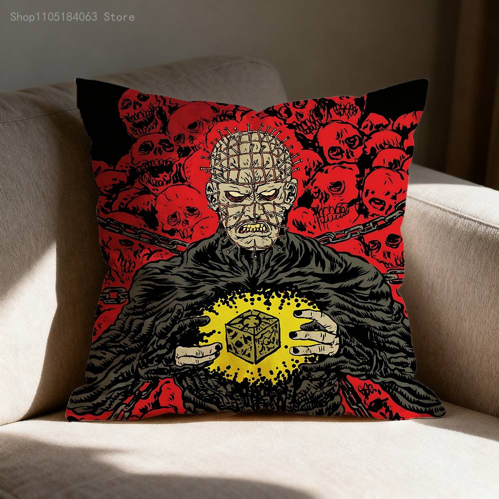 Наволочка H-Hellraiser для декора дивана, автомобиля, офиса, комнаты, печатная наволочка для подушки, украшения и защита 30cmx30cm