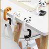 Plastic Bag Cute Animal Hook Travel Portable Hanging Decorative Table Purse Bag Hooks Wall Hanger Holder Handbag Hanger