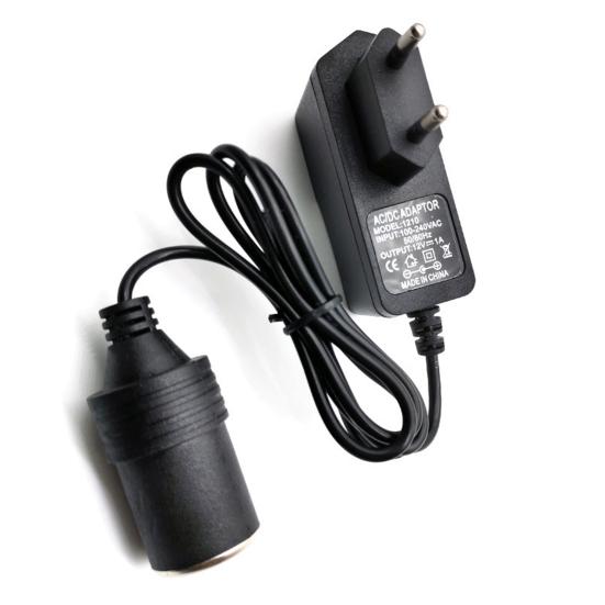 Power Converter Energy Saving High Efficient ABS 110-220V To 12V 1A Socket Adapter for Car