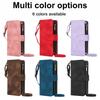 Applicable to Samsung Galaxy Z Fold 6Dreamy Texture Nine-Card Wallet Fold5Card slot flip leather case