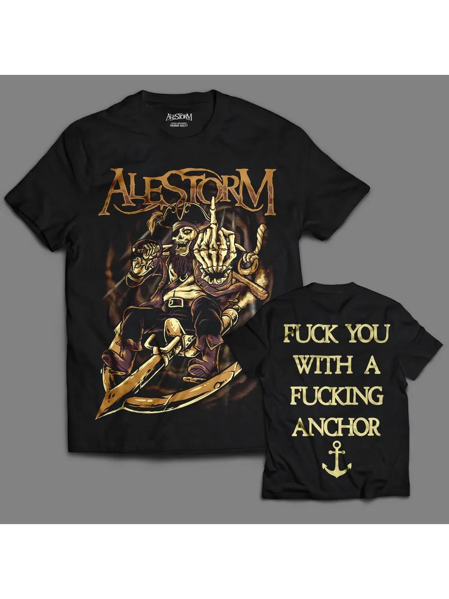 

Men s Alestorm Graphic T-Shirt, 100% Cotton Crew Neck Short Sleeve Tee, Casual Summer Top for Daily Wear and Gift 2XL