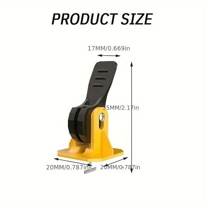 Pack Wiederverwendbare Fliesenverlegehilfe - Drucktyp, Austauschbare Stahlnadel für einfaches Pflastern & Verlegen von Wandziegeln