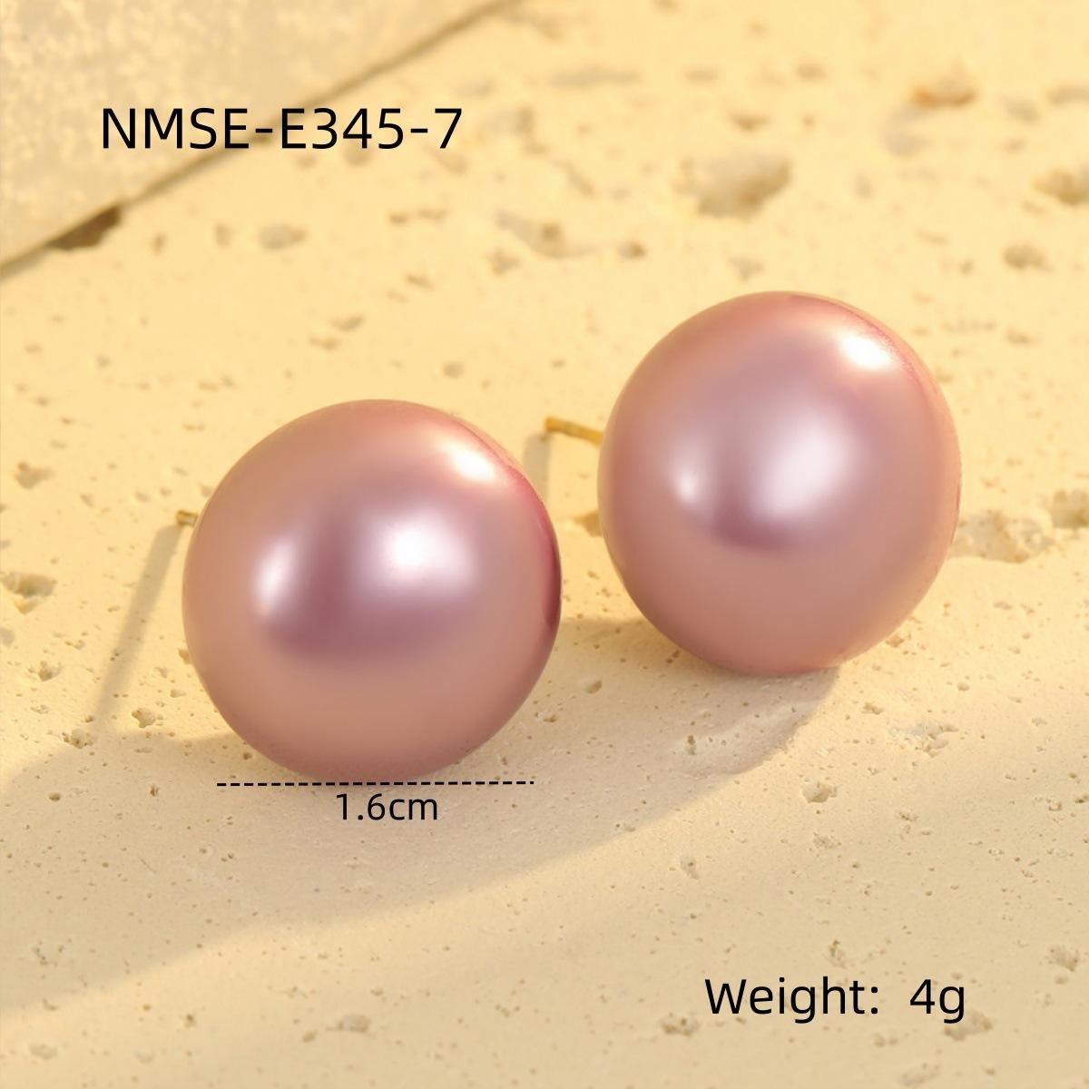 GEMCHIC Women s Vintage Pearl Earrings Fashion Geometric Stud Earrings for Women Elegant Accessories 18K