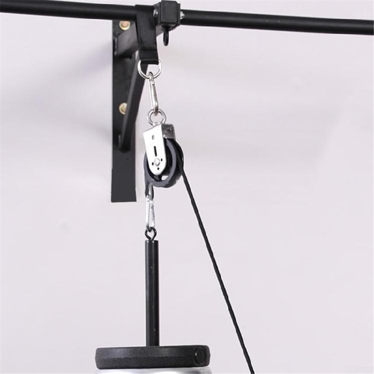 Compact Quiet Bearing Swivel Grooves Wheel Home Gyms Rotating Pulley 360 Degree Rotating Roller Easy To Install