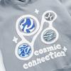 American Streetwear Graffiti Print Hoodie Loose Fit Couple Winter Sweatshirt