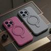 Magnetic Liduid Silicone Phone Case For For Iphone 17 Air 14 1 16 Pro Max  Ring Holder Stand Shockproof Protector Cover