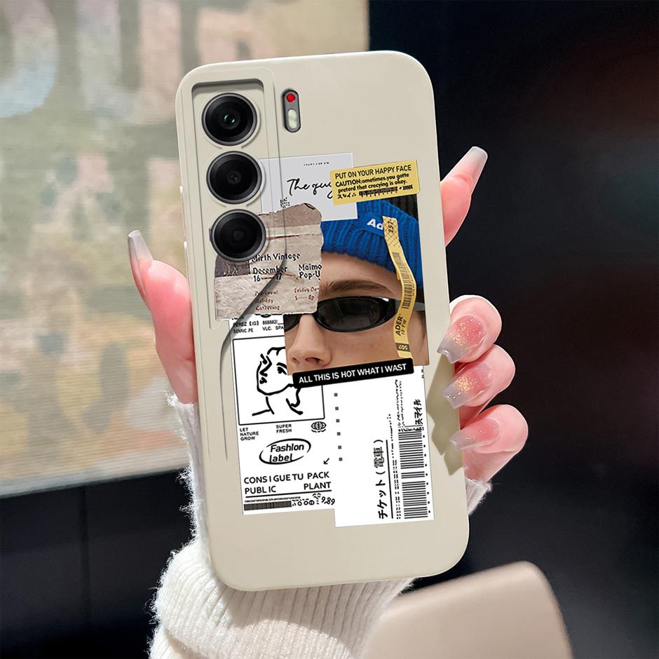 For Tecno Camon 40 Pro 4G 5G Case Cute Sweet Girls Cat Soft Silicone Protective Back Cover For TecnoCamon40 40Pro Fundas Bumper