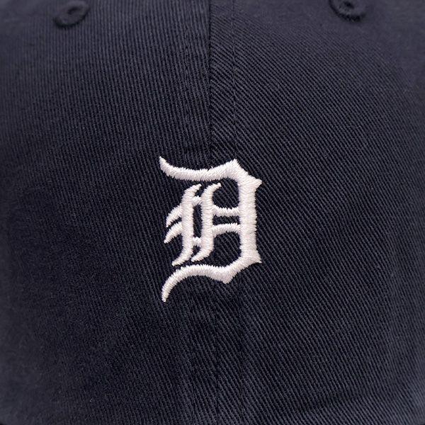 Used '47 [Forty Seven] Hat Cap Cleanup Base Runner Detroit Tigers Navy Wash Unisex