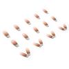 24Pcs French Tip Extra Long Ballerina Press On Nails Detachable Artificial Fake Nails Wearable Nail Art Tips