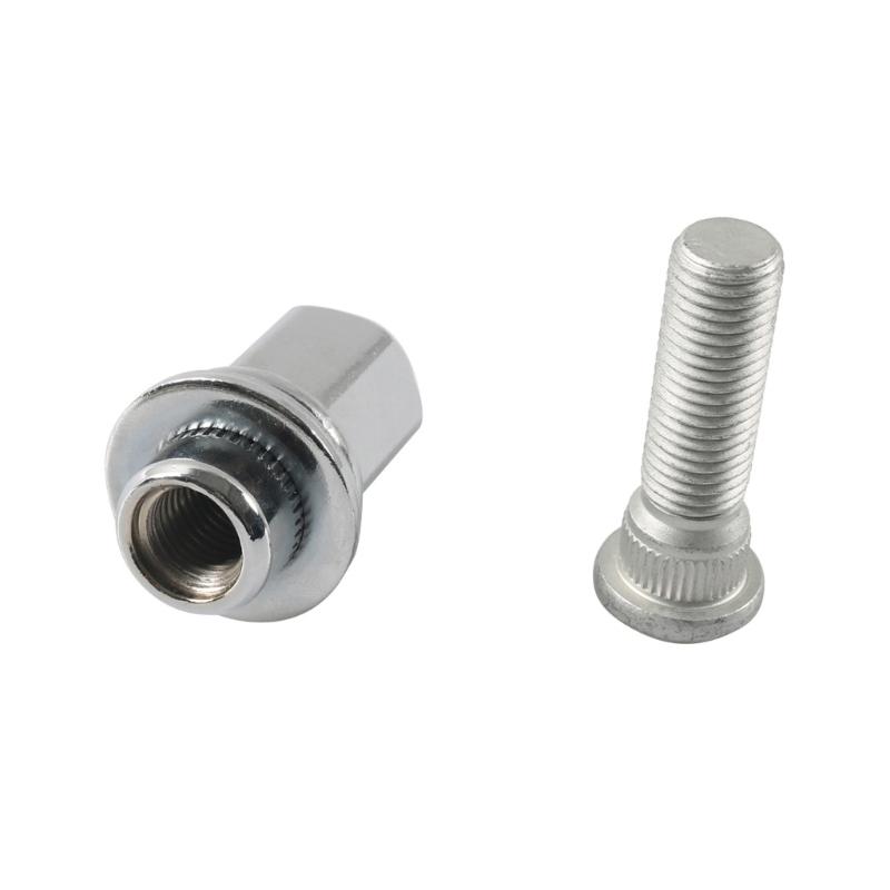 Wheel Lug Stud + Lug Nut Set For ES300 SC400 90942-01058 90942-02049 Secure Fastening System