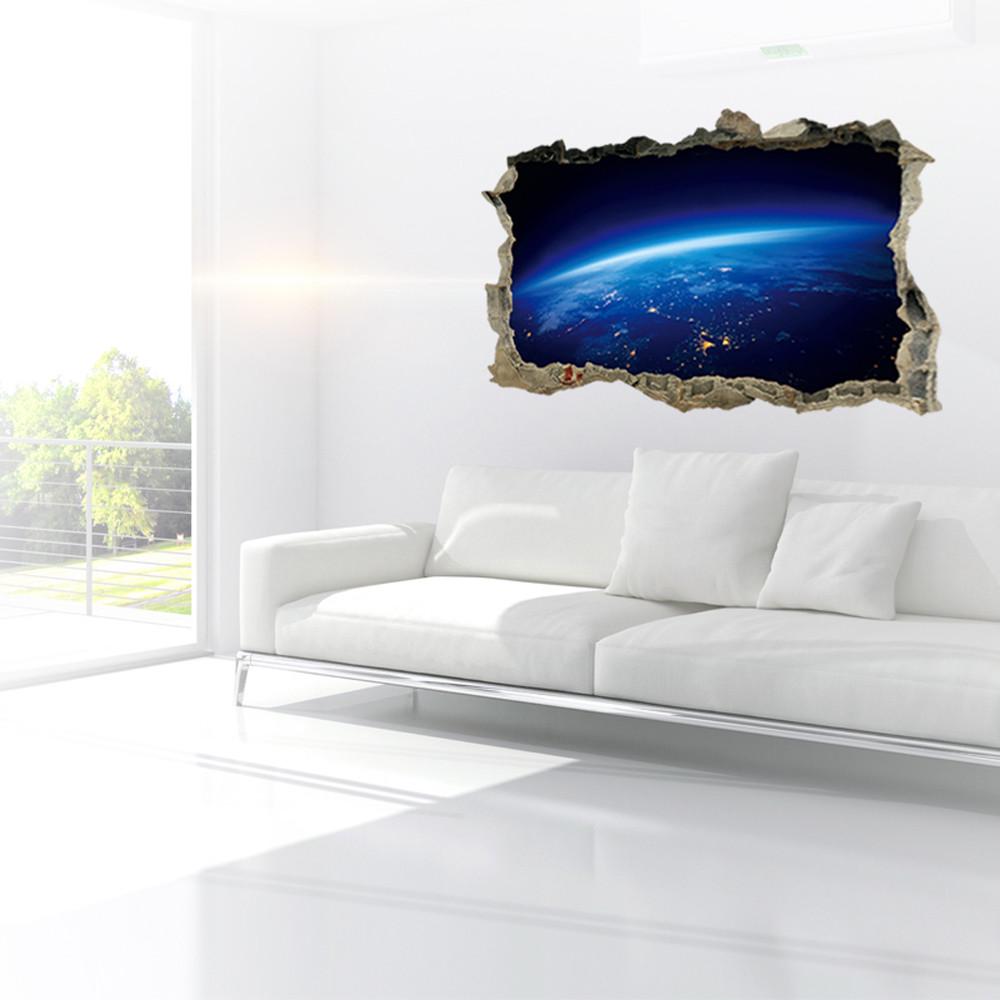  3D Star Series Floor Wall Sticker Removable Mural Decals Vinyl Art Room Decor 