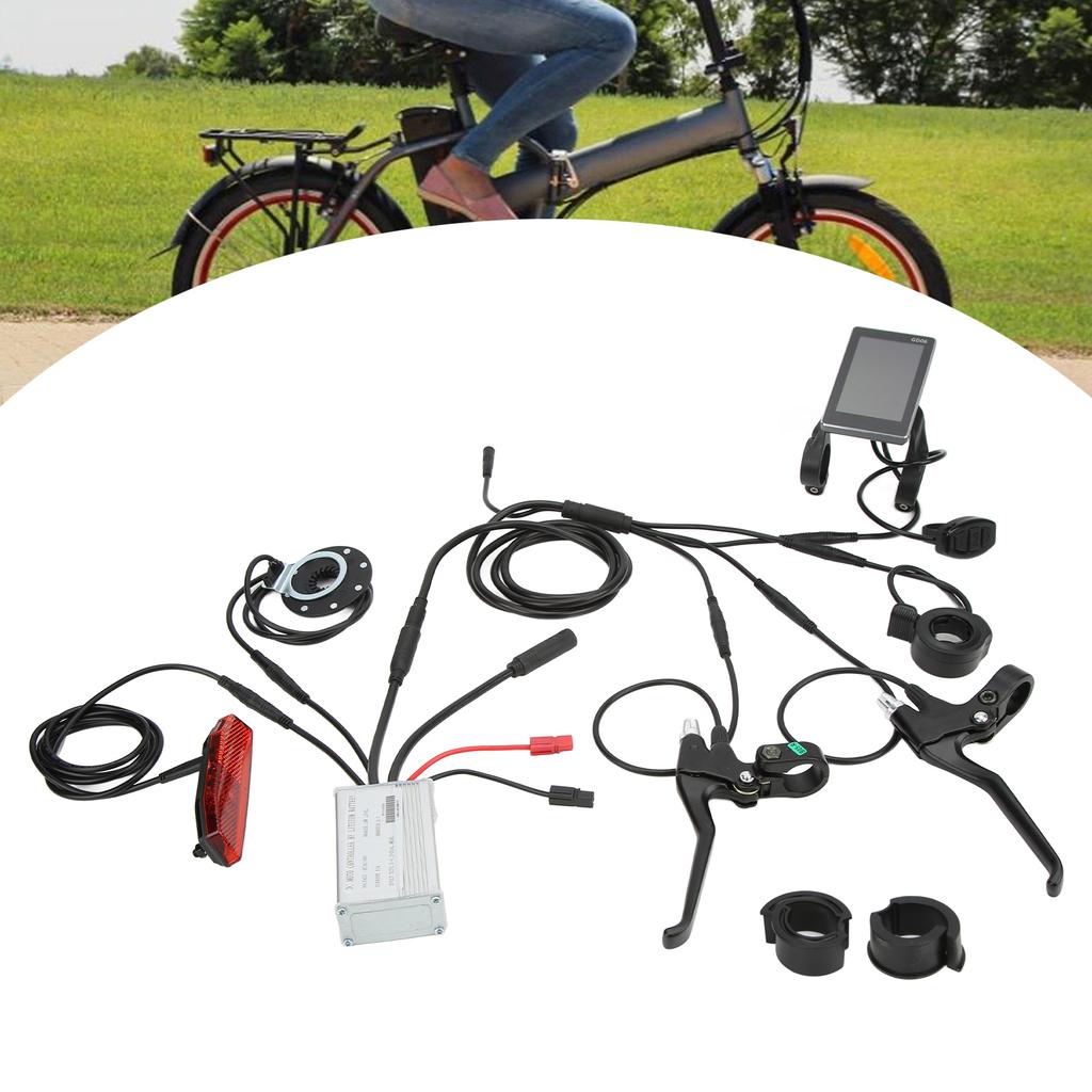Bike Brushless Controller Kit  Housing  Bike Motor Controller Clear with 1 To 5 Connector for 36V/48V 250W Motor