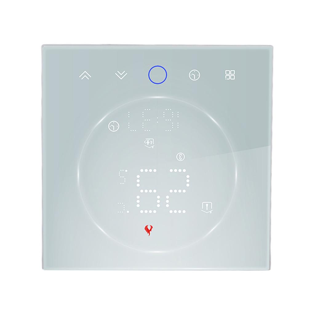 Smart Thermostat LED Screen Water Heating Control 13mm Recessed Programmable Thermostat for Home Room   AC95‑240V