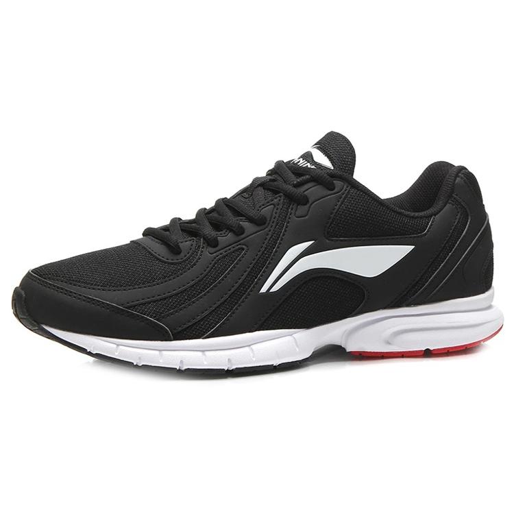 LiNing Zero March 7th Shock Absorbers Slip Resistant Abrasion Resistant Lightweight Low top Running Shoes Men's Black ARBS009-2
