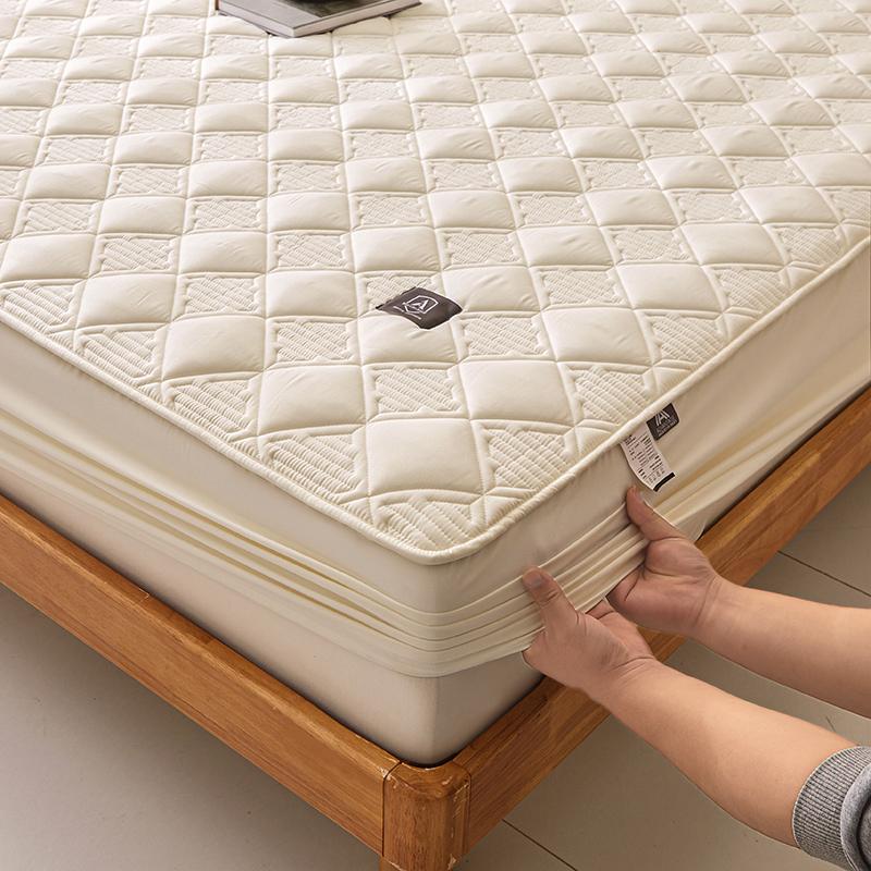 

Пушистое постельное белье, простыня на резинке, стеганый наматрасник, толстый эластичный защитный чехол для матраса, соевое постельное белье, размер King Queen 120/140/200 140x200x30cm