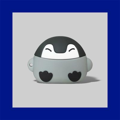 3D Penguin For Apple Airpods 4 Cute Case Airpods 1 2 3 Pro Earphone Case Wireless Charging Headset Cover