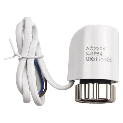 1ks AC230V Elektrotermický Aktuátor M30*1,5mm Elektrický Tepelný Aktuátor Ventil Pro Podlahové Topení Radiátor Regulace Teploty