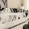 Sofa Towel Four Seasons Universal Non-Slip Cushion Light Luxury Chenille Advanced Sense Modern Art Sofa Cover Full Cover Cloth