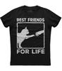 Best Friends for Me Funny Cat Lovers Graphic Phrase Printed TShirt Summer Cotton ONeck Short Sleeve Unisexs T Shirt New S3XL