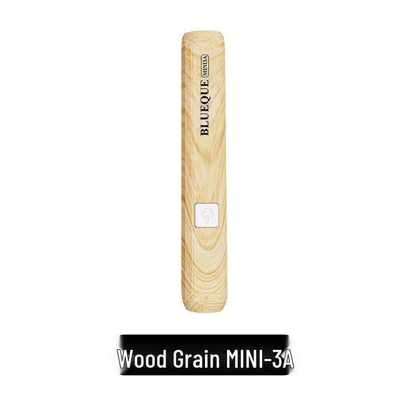 

Rechargeable Wood Grain Quick-Dry Nail Lamp - No Blackening, Wearable, Handheld Mini Phototherapy Nail Dryer