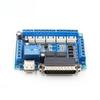 1pc Engraving Machine CNC 5 Direction Stepper Motor Driver Interface Board With Data Cable For Industrial Use