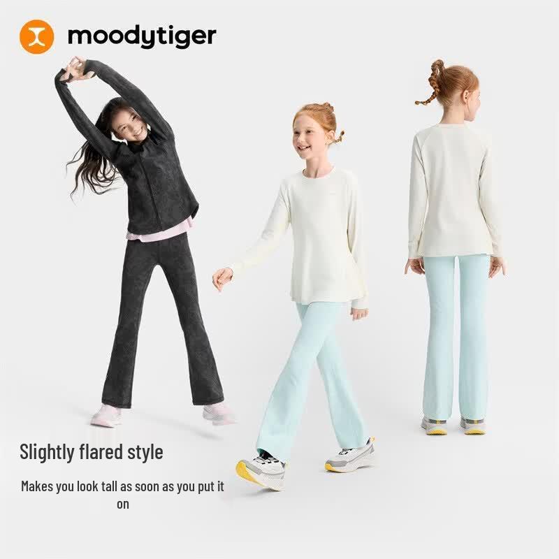 Moodytiger Girls' Cloud Flared Sports Leggings