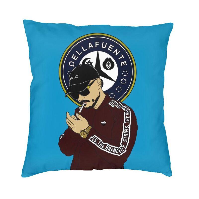 Dellafuente FC Hip Hop Rock Square Pillow Case Decoration Cushions Throw Pillow for Sofa Doublesided Printing