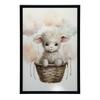 Sheep On a Cloud Walk Sheep On a Cloud Walk, 50X70 Cm, Unframed, Premium Canvas On Stretcher
