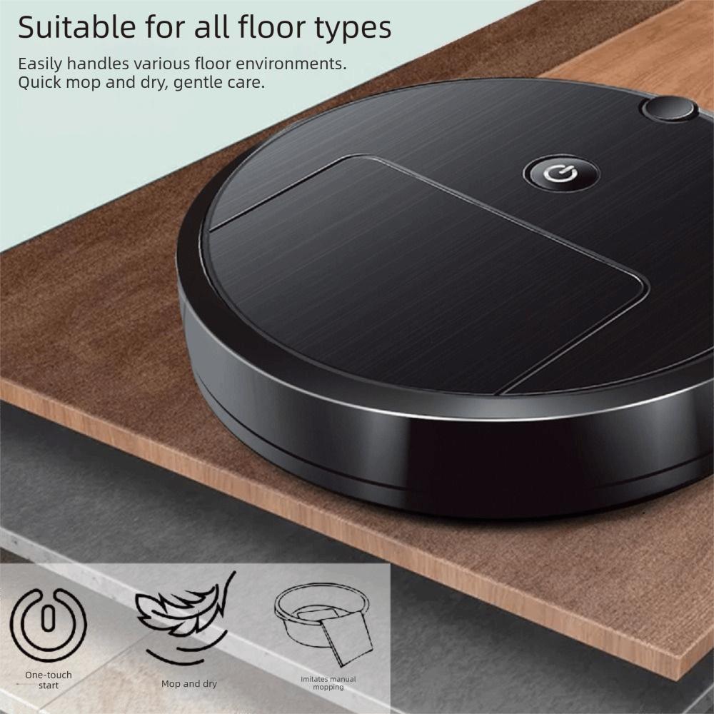 3-in-1 Robot Vacuum USB Charging Smart Sweeping Robot Multifunction Cleaning Floor Cleaning