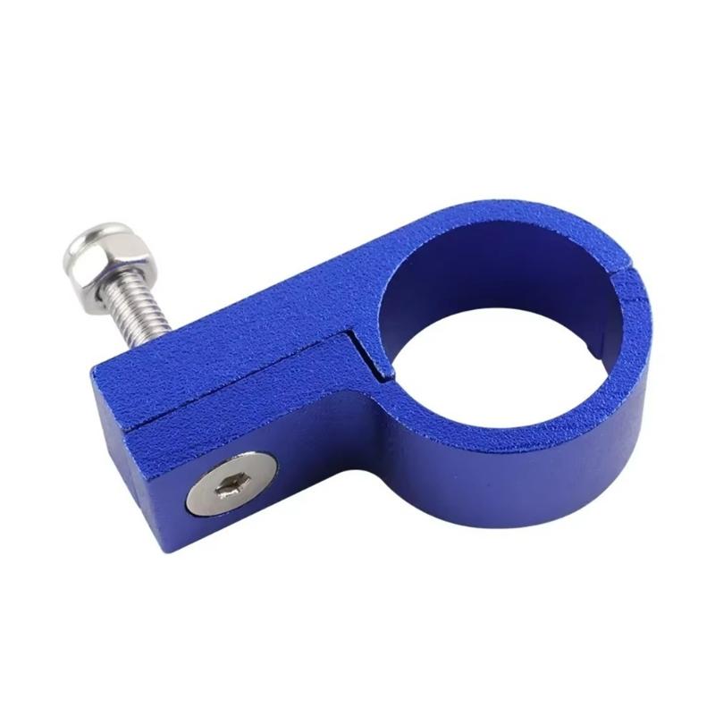 

Fuels Line Mounting Clamps Metal Cable Clamp Pipe Installation Clamp Wire Cord Clamp Simple Use for Tubes Pipes Or Wires синий