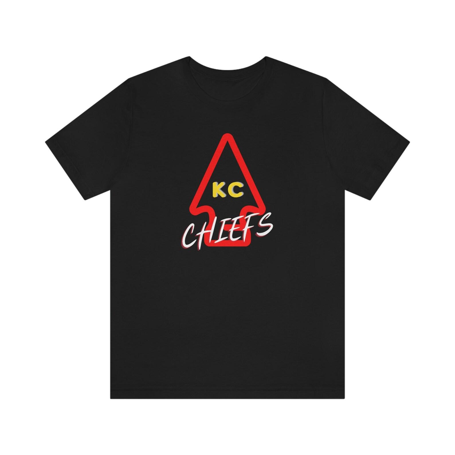 Kansas City Chief s Arrowhead, Jersey Short Sleeve Tee, kansas city chiefs, kansas city, kansas city chiefs shirt, football shirt, chiefs 3XL
