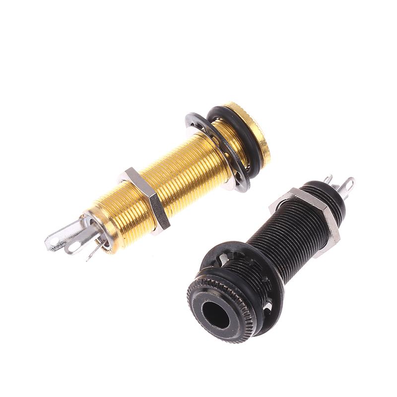Threaded Cylinder Jack Pickup Plug Sockets For Electric Guitar Accessories Parts