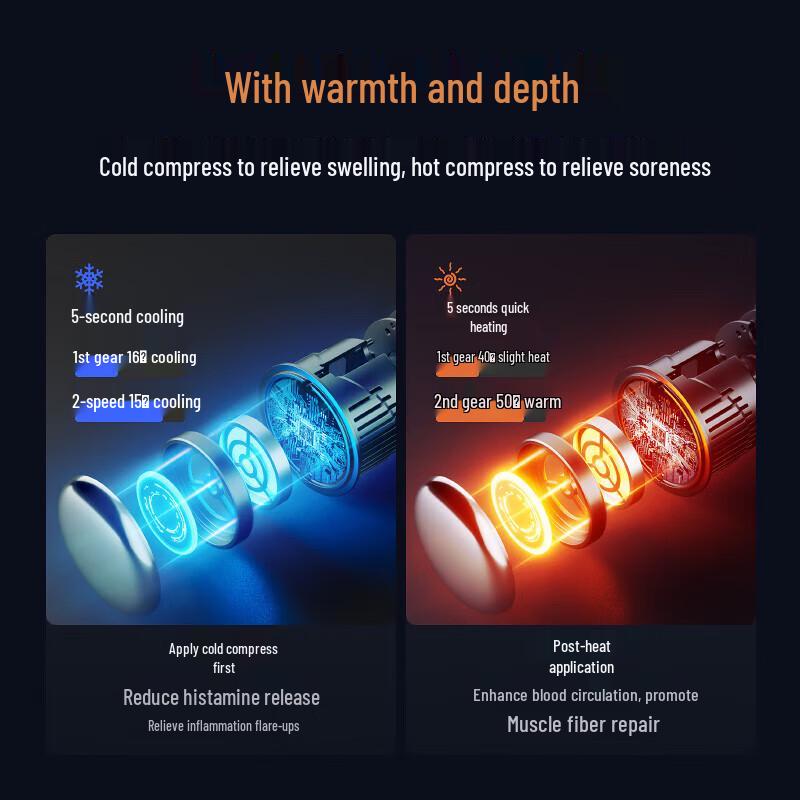 Merax Professional Hot/Cold Percussion Massager