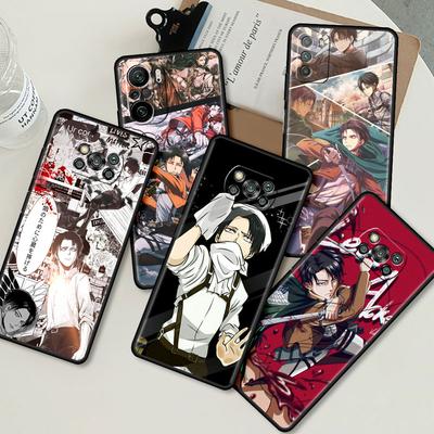Case For Xiaomi Mi Poco X3 NFC X4 Pro F3 F4 GT M4 M3 F1 C40 11 Lite 11T Soft Silicone Funda Phone Cover Attack On Titan Shell