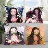 Kamado Nezuko Anime D-Demon Slayer Pillow Case Sofa Cushion Cover Room Home Decoration