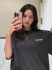 Jisoo's Album AMORTAGE the Same Styles Solo Merchandise Short-sleeved T-shirts for Summer Women's Cotton Breathable Tops