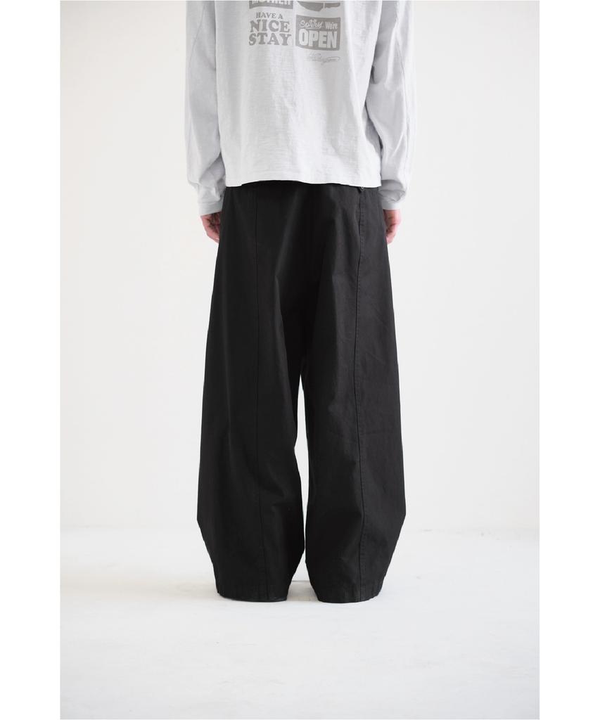 Haechinglum Slump Trousers Black