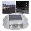 Solar Deck Light Waterproof Night Lamp Reflective Flashing Warning for Indoor Outdoor