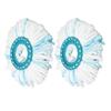 2 Pcs Rotate Mop Replacement Head 360 Degree Spin Mop Highly Absorbent Microfiber Refills Head Easy