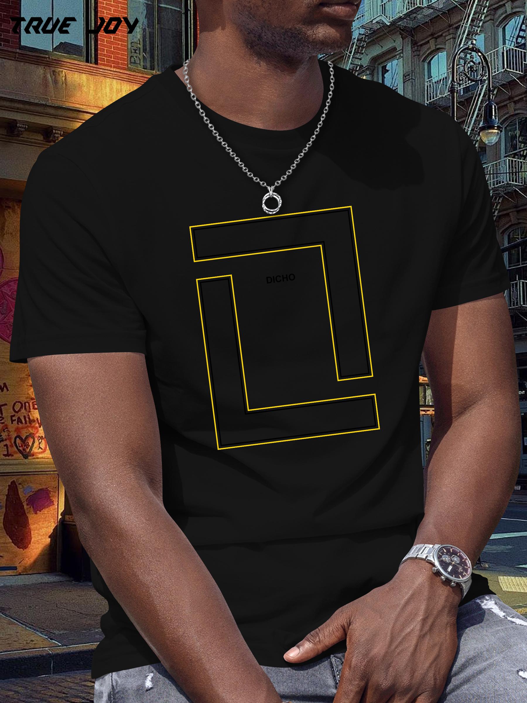 Casual Graphic T-shirt - Breathable XXXL