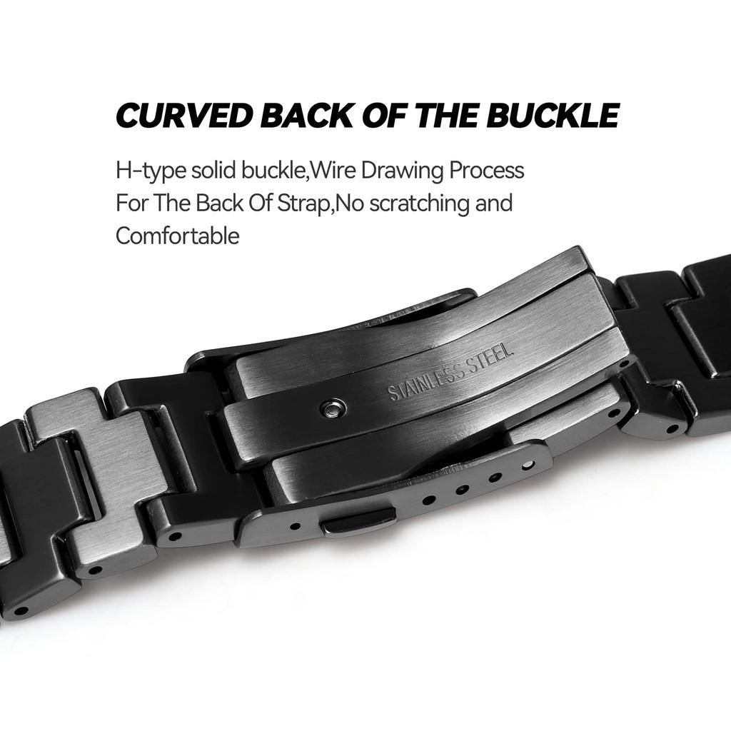 Improved Quick Release Metal Steel 316 Stainless Steel Custom Watch Watch Watch Compatible with Casio and GM2100 and Band, Band, Strap, Accessory,