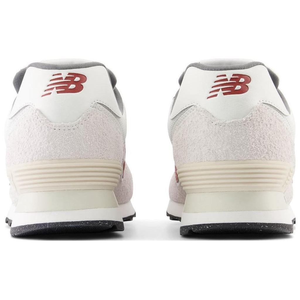 New Balance 574 White Red Grey Unisex U574SOR