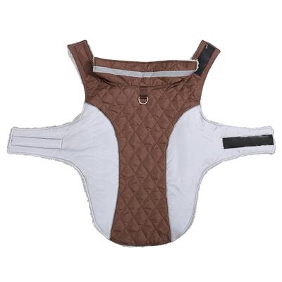 Reflektierende Haustierjacke Winter Verdicken Fleece Welpenkleidung Weiche Wasserdichte Bekleidung mit D-Ring für Kleine Hunde Chihuahua Yorkshire