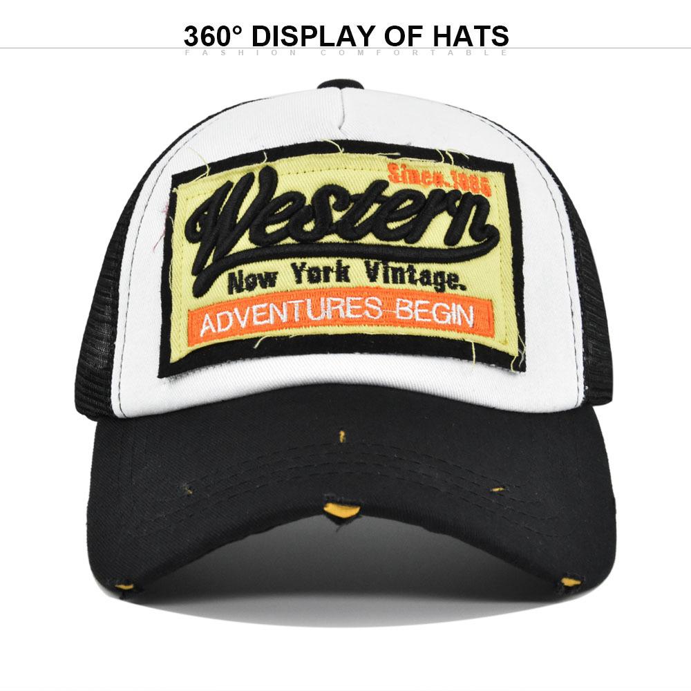 Cappellino da Baseball Estivo Primavera Uomo Donna Cappello da Sole per Sport all'Aperto Protezione Solare Cappello Hip Hop Rete Traspirante Regolabile Snapback