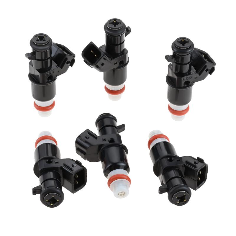 6Pcs Car Fuel Injector 16450RCAA01 8001492N FJ485,For 2003 2004 2005 2006 2007 Acura MDX TL Saturn Vue 2013 2014 2015 Acura ILX