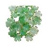 50Pcs Acrylic Cherry Blossom Beads Golden-Plated Flower Spacer Beads DIY Handmade Necklaces Bracelets Jewelry Making 5-Petal Floral Charms